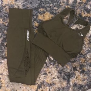 Gymshark Seamless Vest and Leggings set